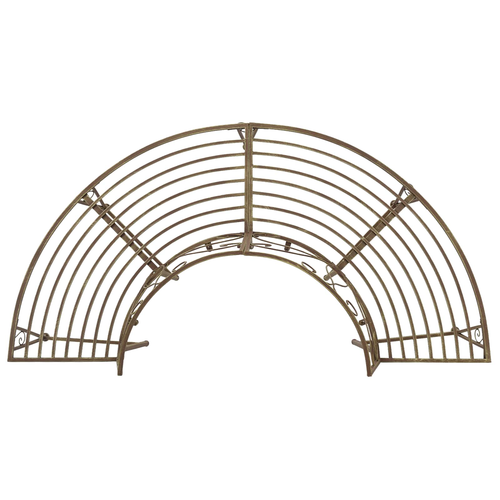 vidaXL Ławka Drzewna 4-Liczba miejsc 160 x 80 x 89 cm Stal