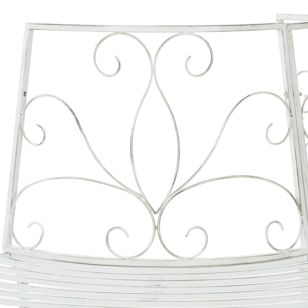vidaXL Ławka Drzewna 4-Liczba miejsc 160 x 80 x 89 cm Stal