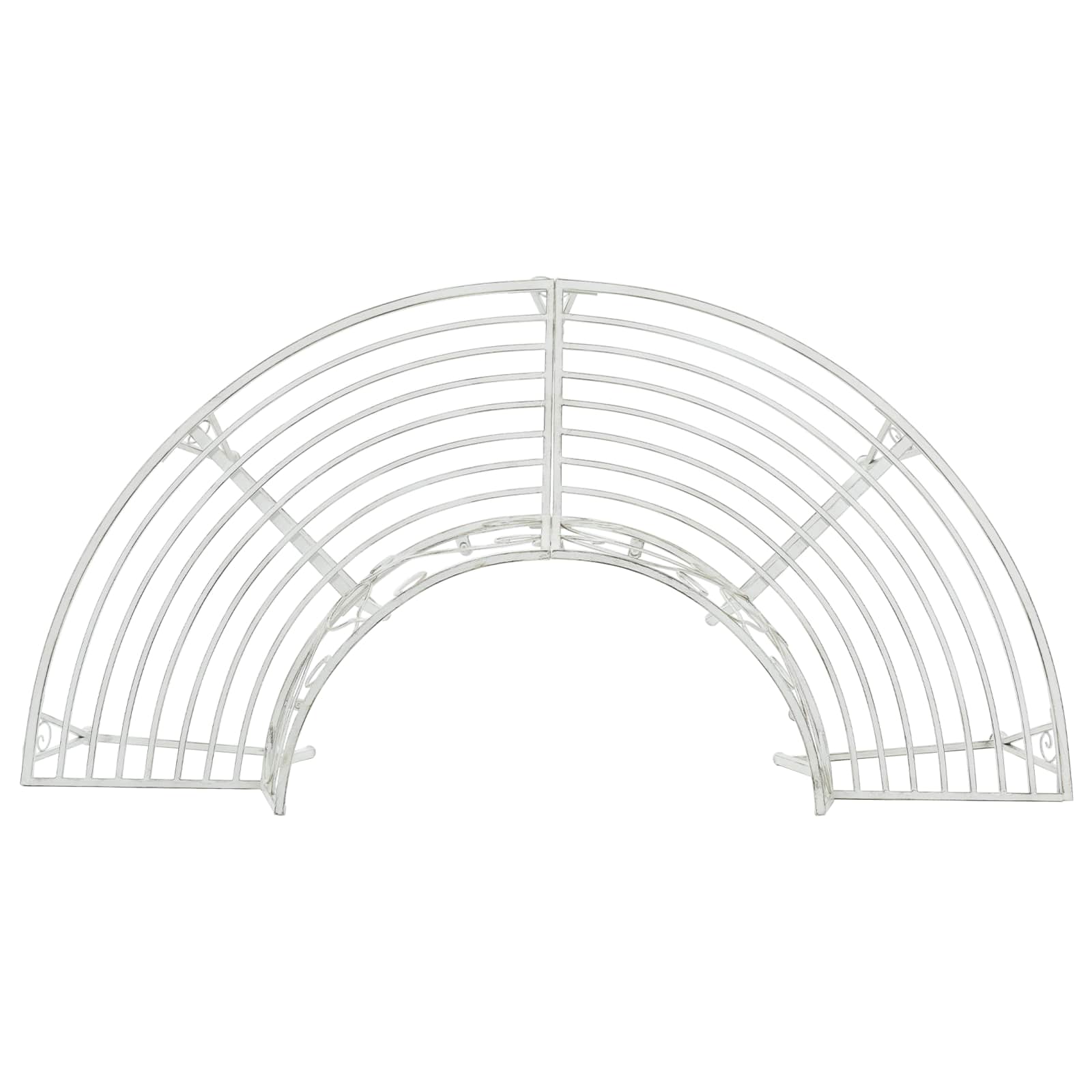 vidaXL Ławka Drzewna 4-Liczba miejsc 160 x 80 x 89 cm Stal
