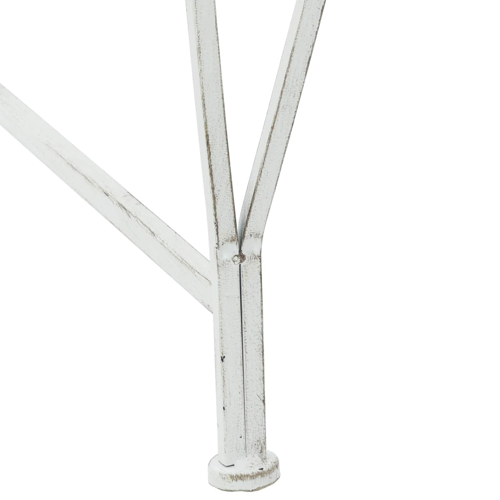 vidaXL Ławka Drzewna 4-Liczba miejsc 160 x 80 x 89 cm Stal