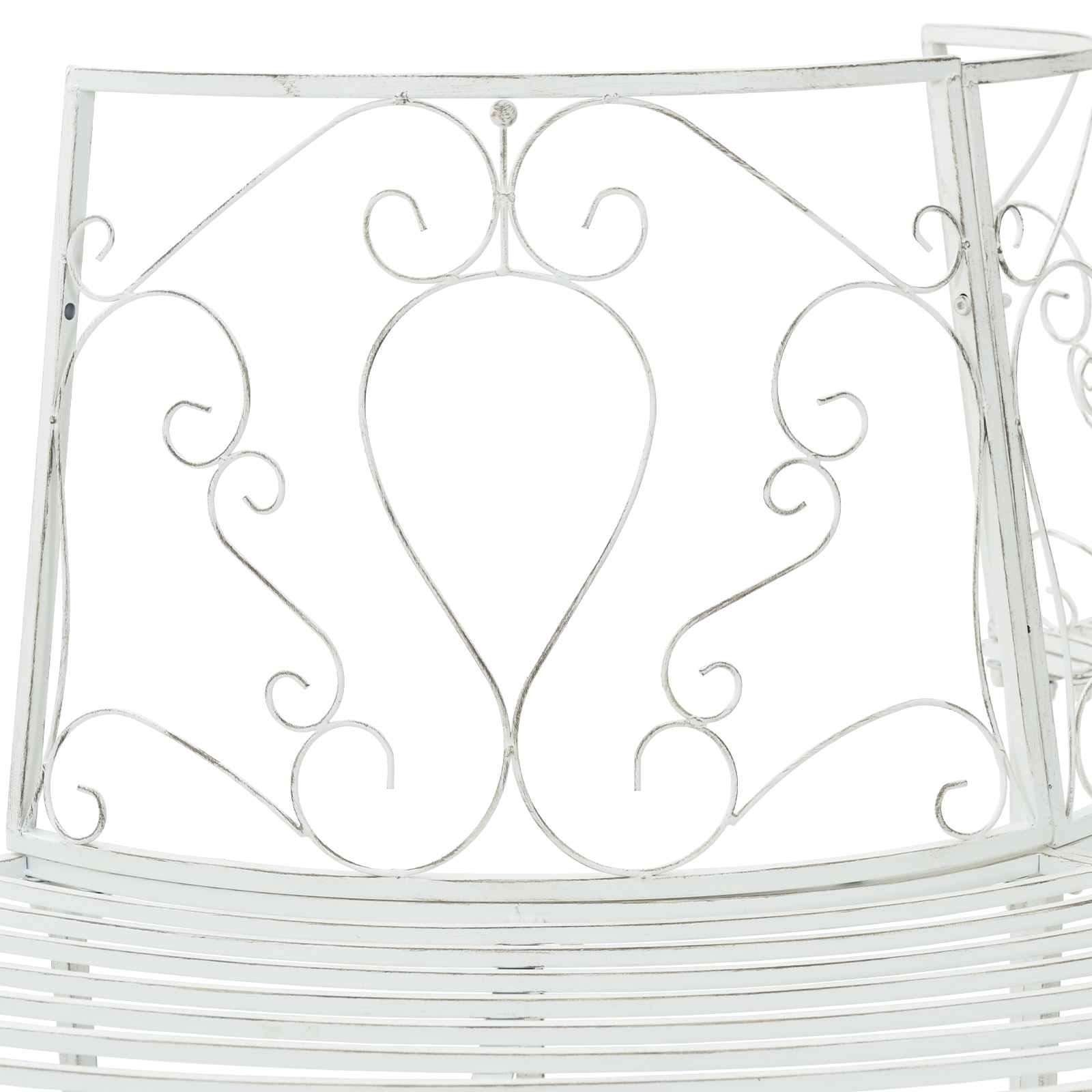 vidaXL Ławka Drzewna 4-Liczba miejsc 160 x 80 x 89 cm Stal