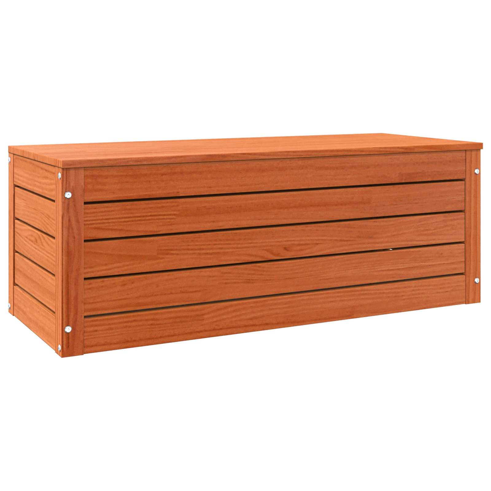 vidaXL Skrzynia do przechowywania Woskowy Brąz 89 x 36,5 x 33 cm