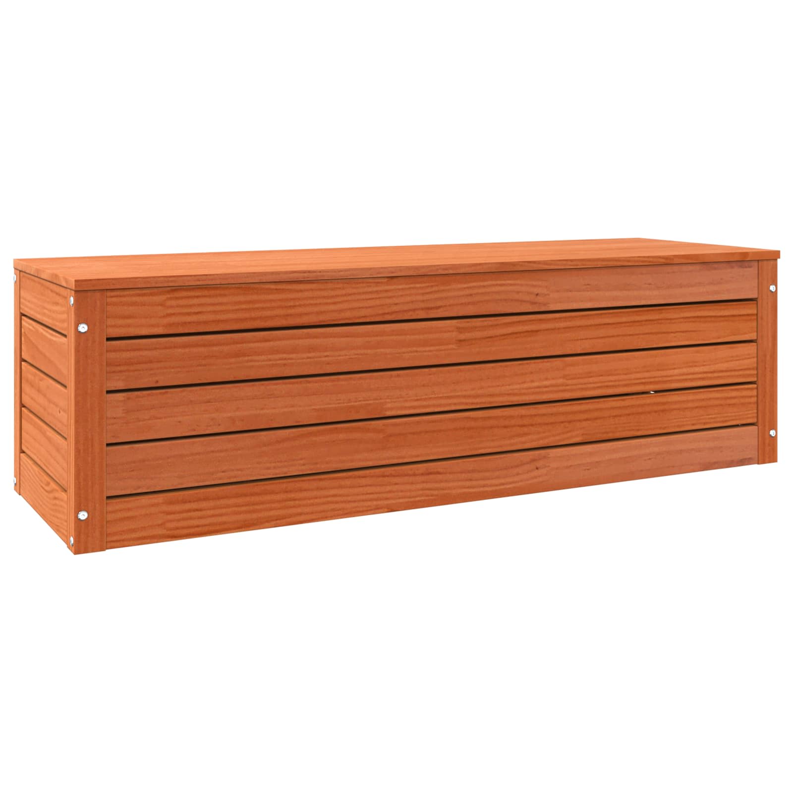 vidaXL Skrzynia do przechowywania Woskowy Brąz 109 x 36,5 x 33 cm