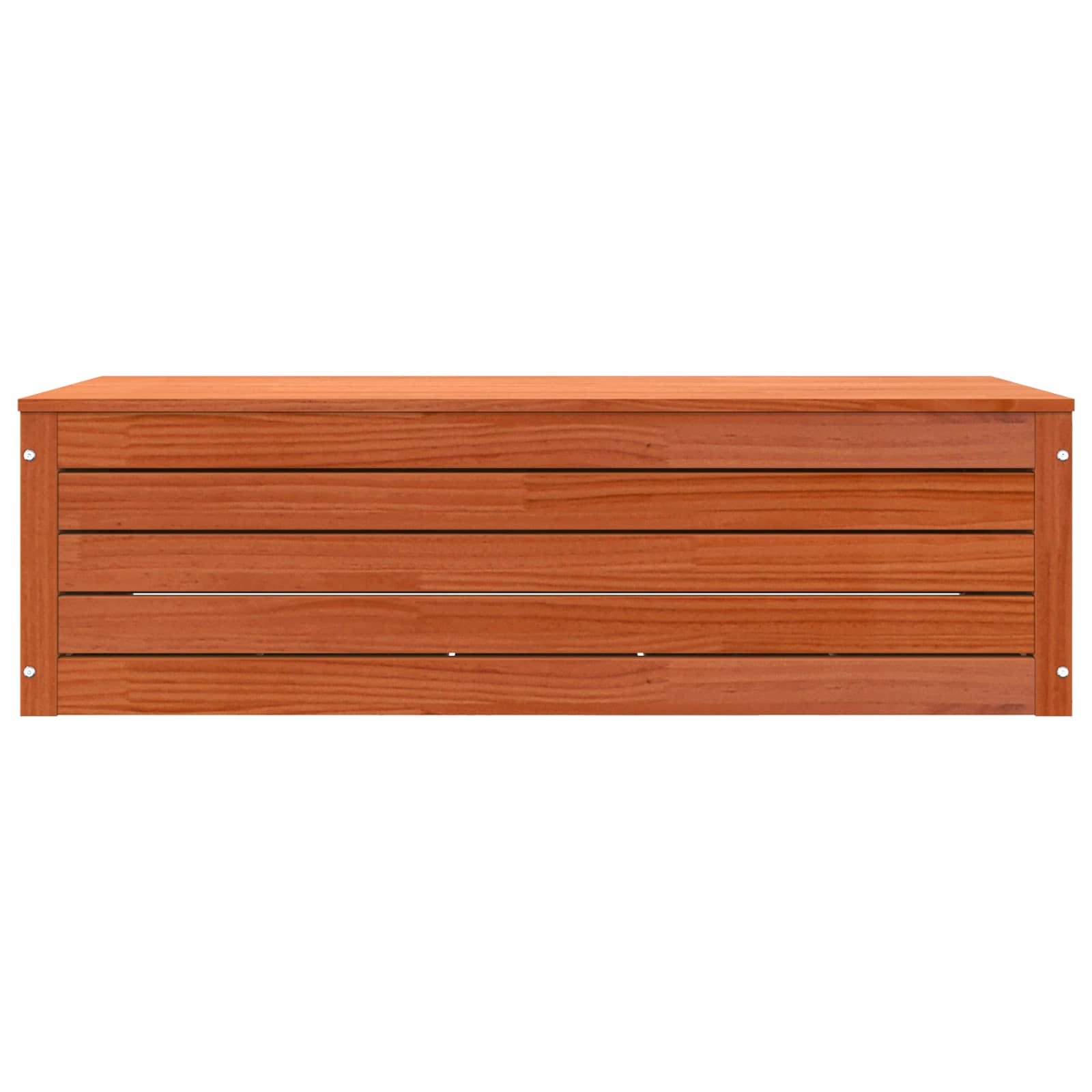 vidaXL Skrzynia do przechowywania Woskowy Brąz 109 x 36,5 x 33 cm