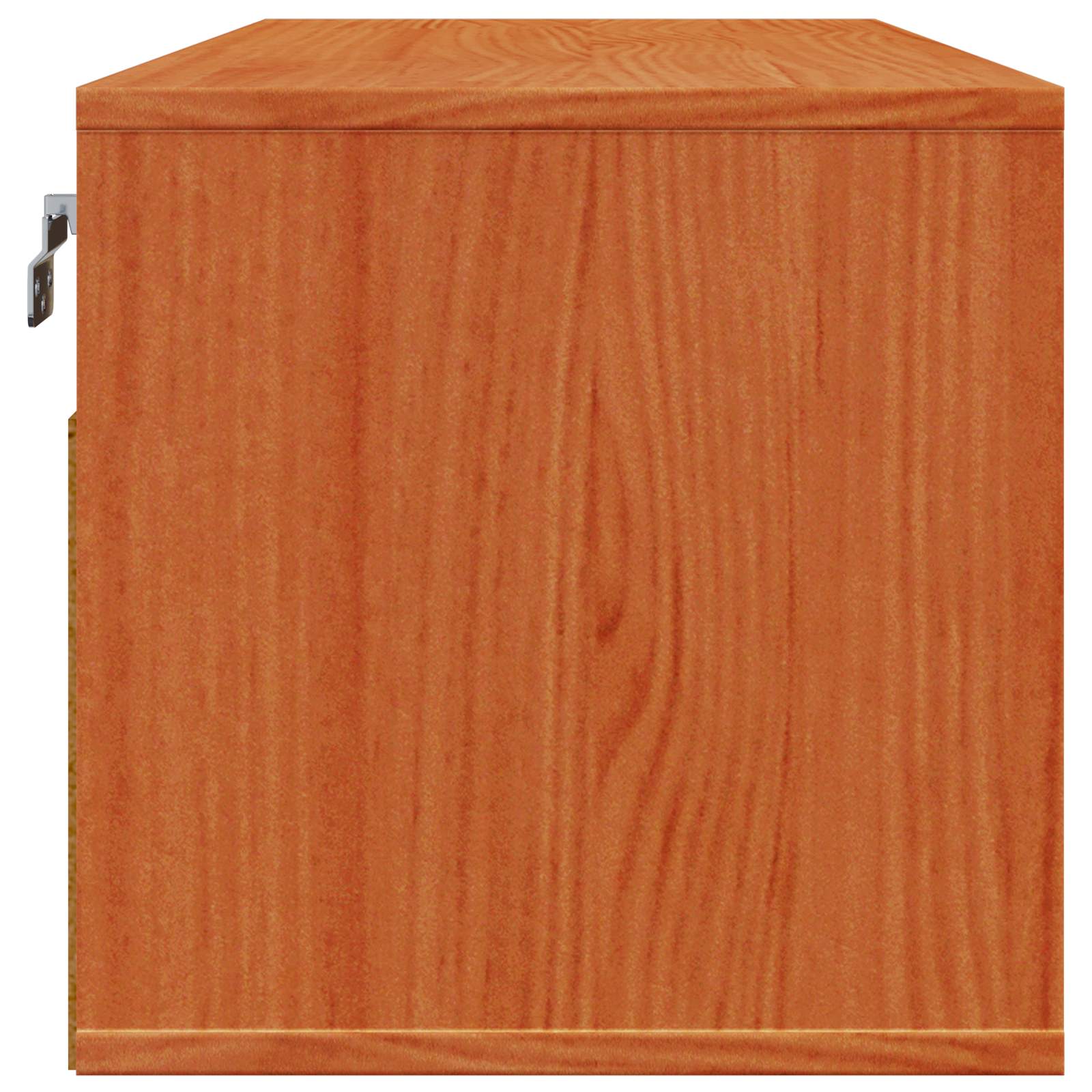 vidaXL Szafka ścienna z półką 2 pcs Woskowy Brąz 80 x 30 x 30 cm