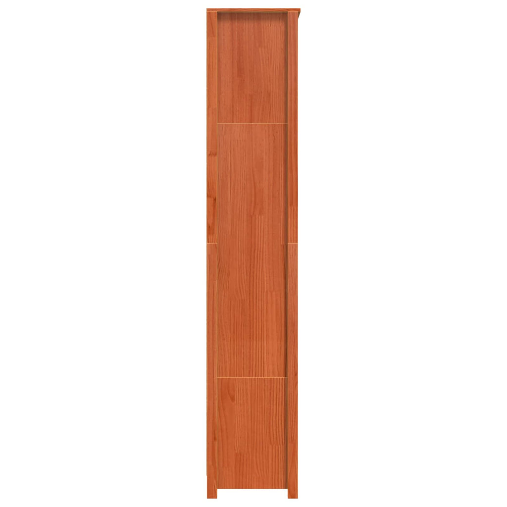 vidaXL Szafka na książki Woskowy Brąz 80 x 35 x 183 cm