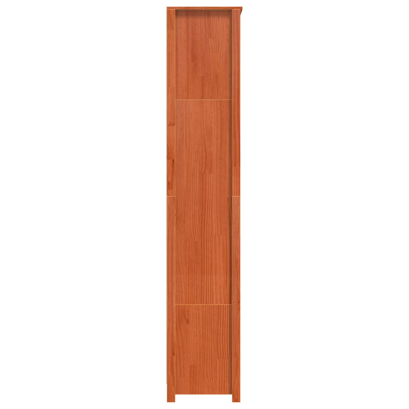 vidaXL Szafka na książki Woskowy Brąz 80 x 35 x 183 cm
