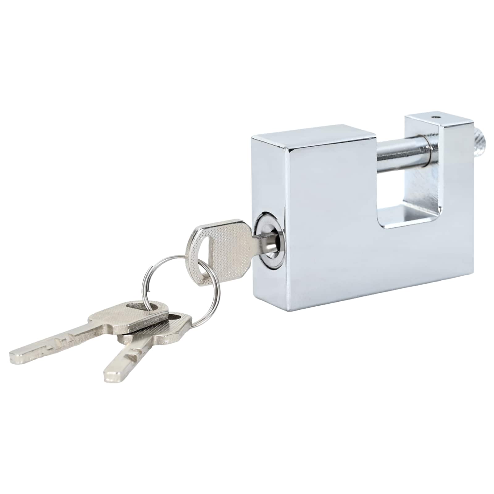 vidaXL Kłódka 2 pcs Srebrny Stal