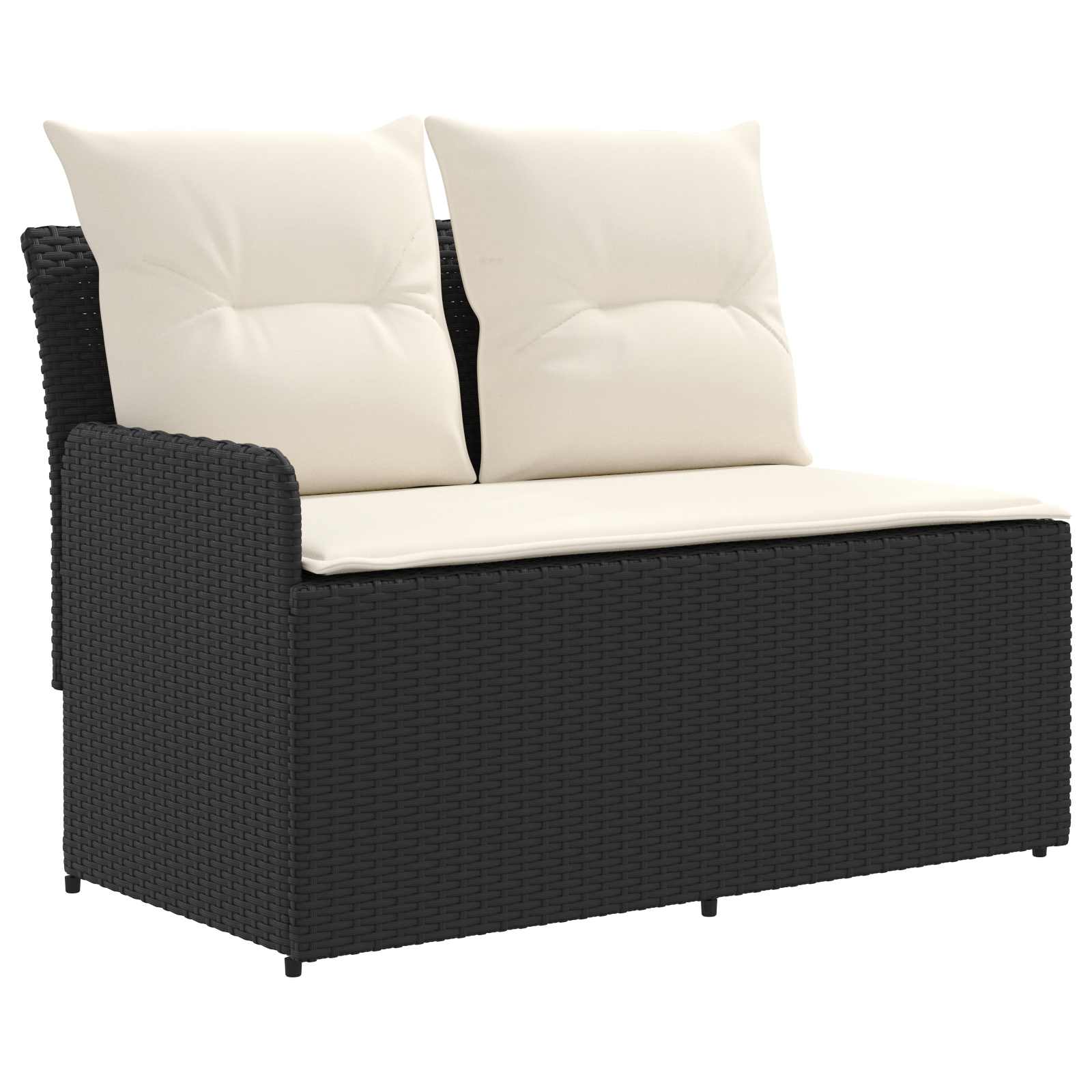 vidaXL Sofa ogrodowa z podłokietnikami i sofą narożną 2 Sztuka