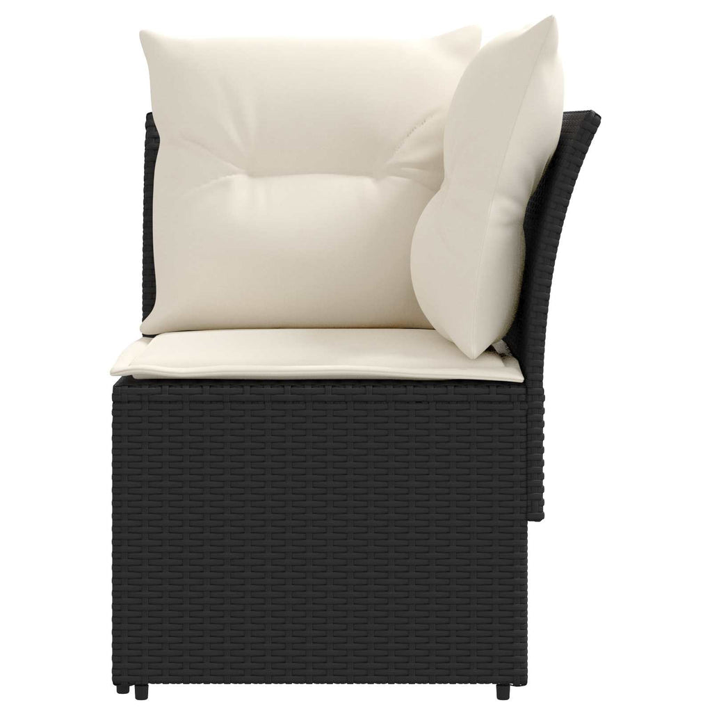 vidaXL Sofa ogrodowa z podłokietnikami i sofą narożną 2 Sztuka