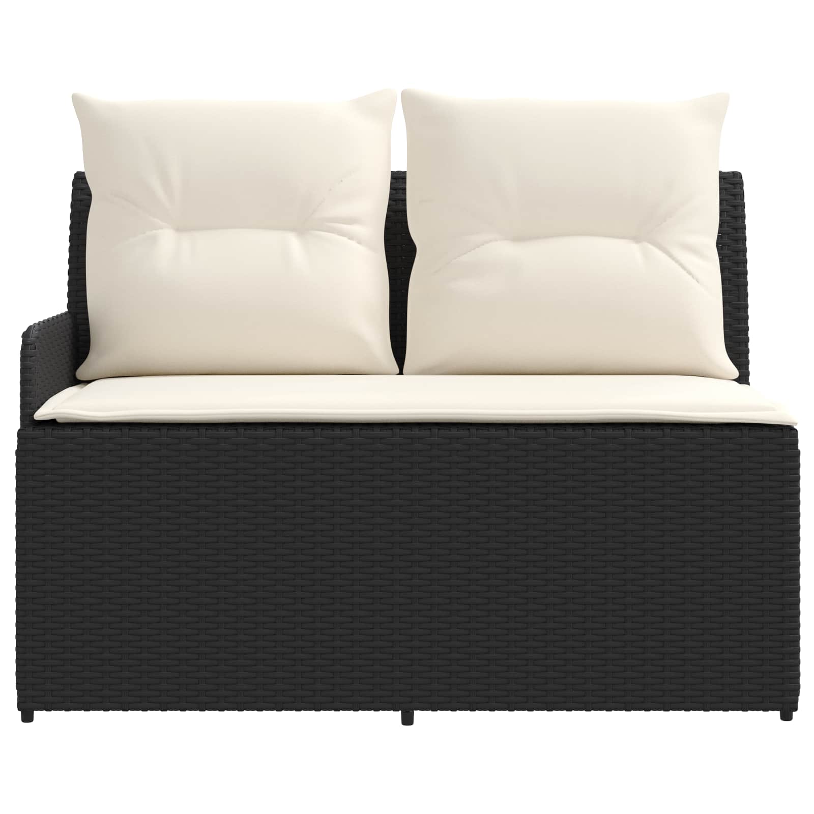 vidaXL Sofa ogrodowa z podłokietnikami i sofą narożną 2 Sztuka