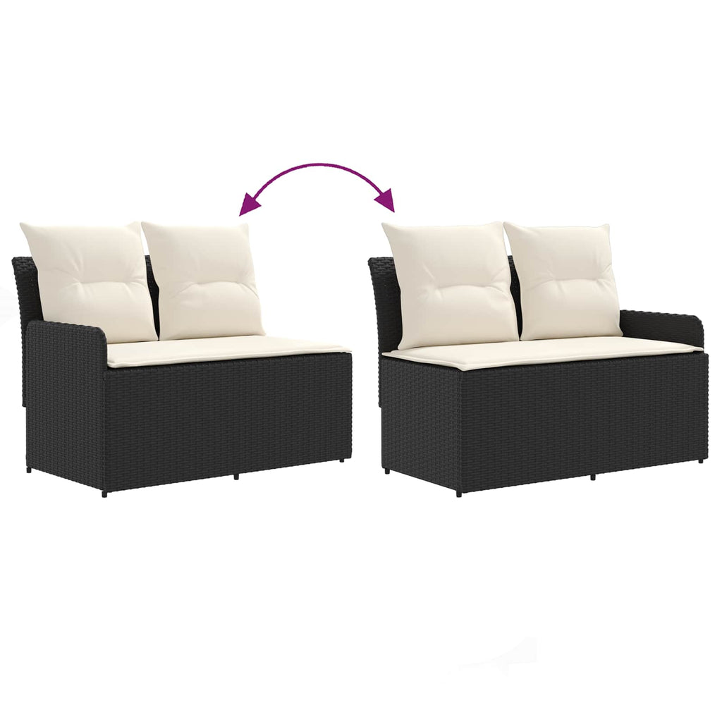 vidaXL Sofa ogrodowa z podłokietnikami i sofą narożną 2 Sztuka