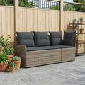 vidaXL Sofa ogrodowa z podłokietnikami i sofą narożną 2 Sztuka