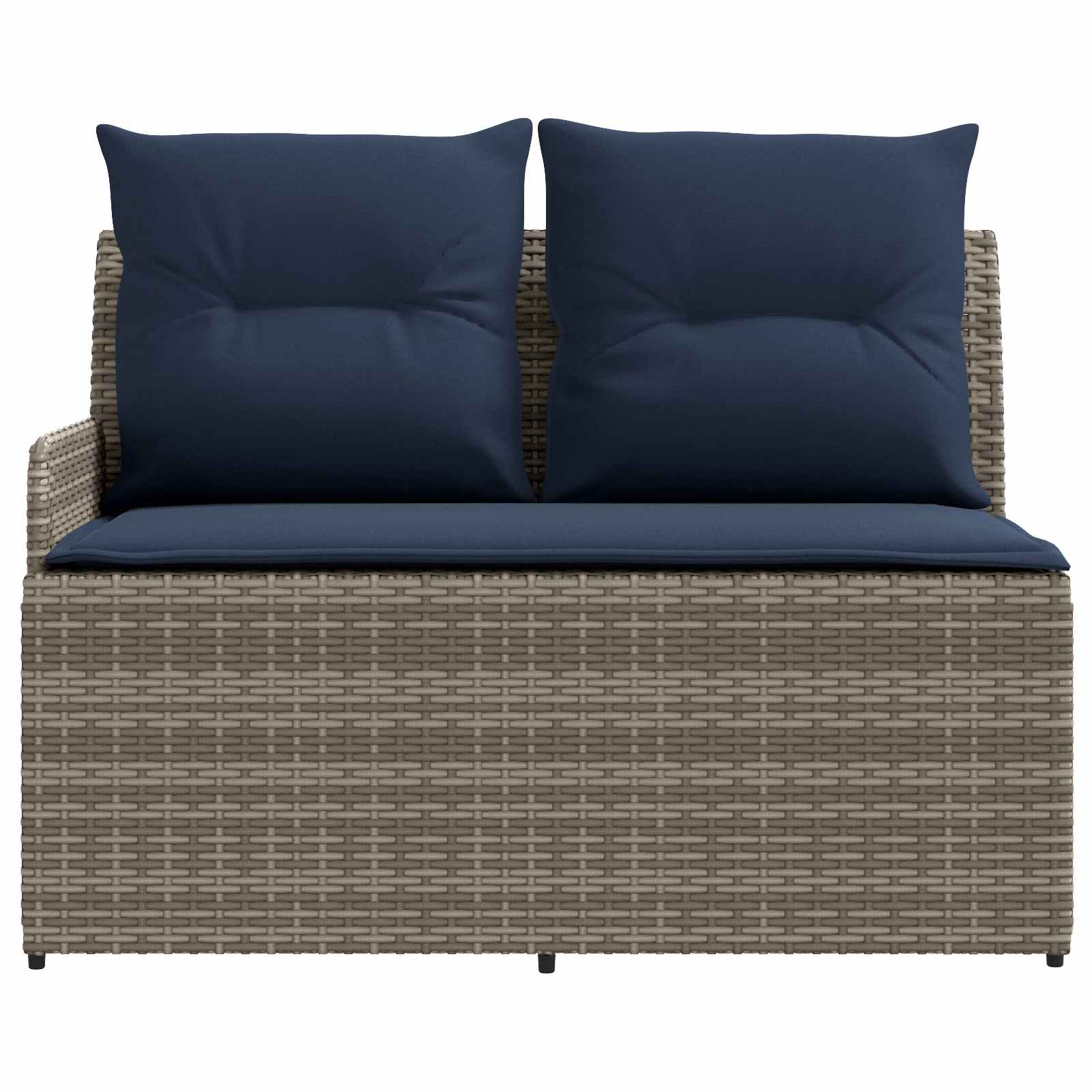 vidaXL Sofa ogrodowa z podłokietnikami i sofą narożną 2 Sztuka