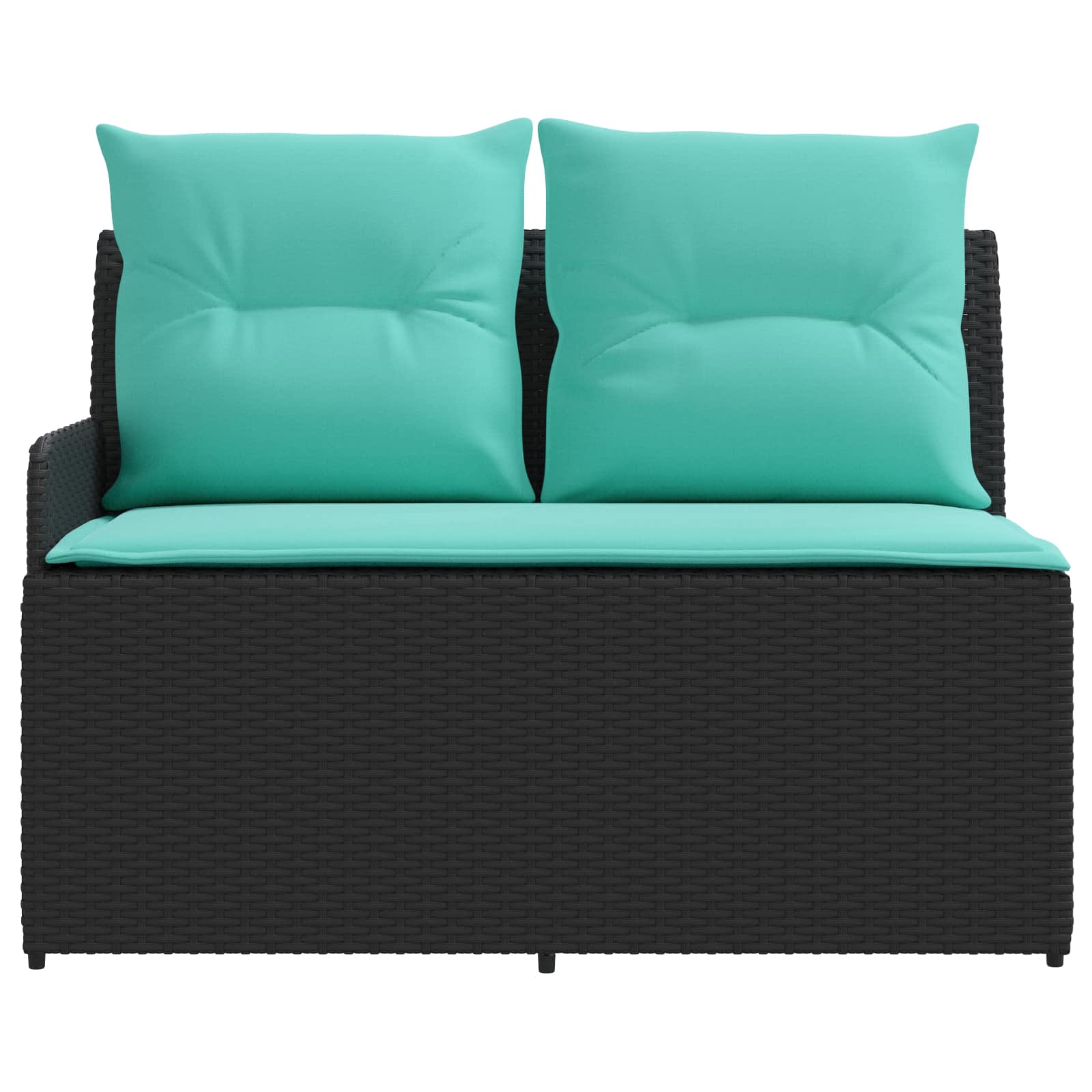 vidaXL Sofa ogrodowa z podłokietnikami i sofą narożną 2 Sztuka