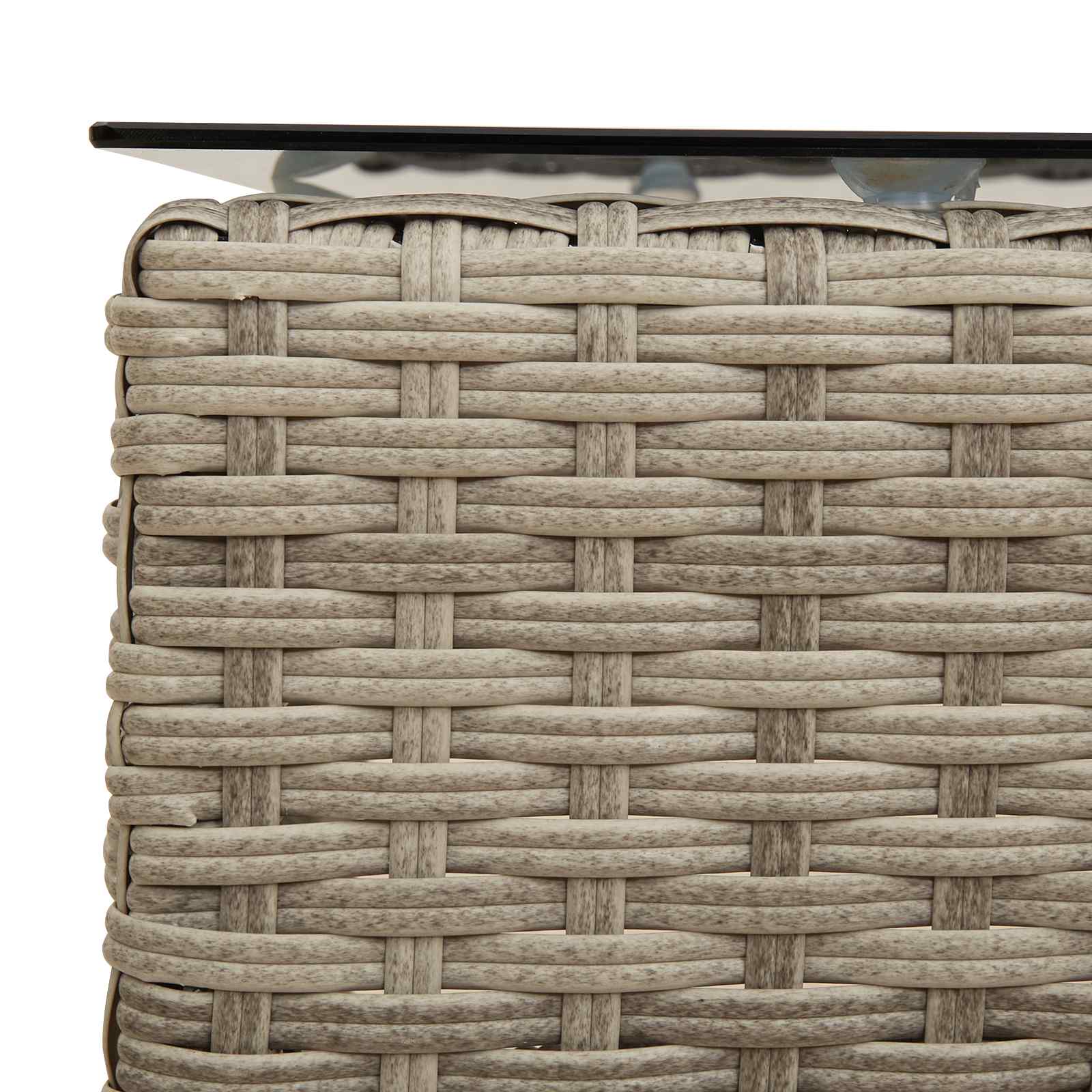 vidaXL Zestaw Sof na Ogród z poduszką 2 pcs polirattan