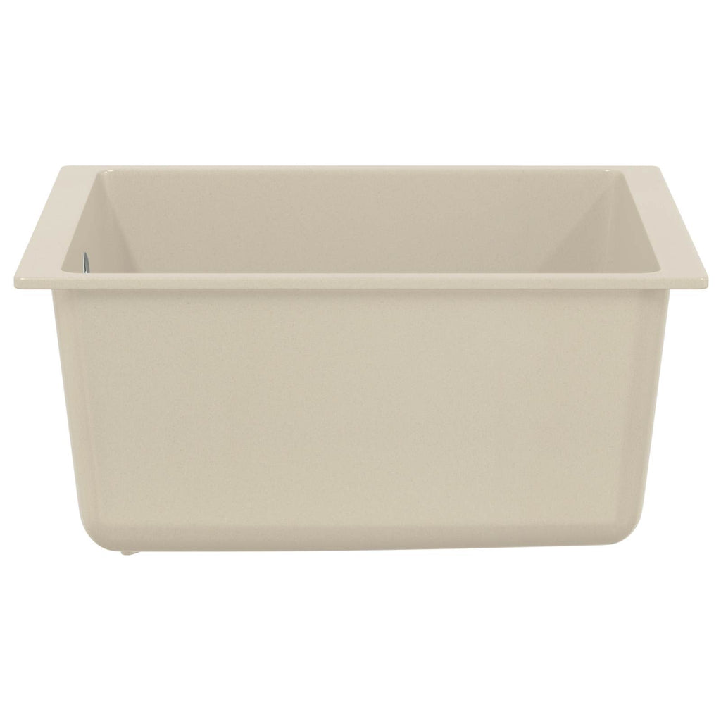 vidaXL Zlew Beżowy 370 x 460 mm 80% Kwarc i 20% Żywica