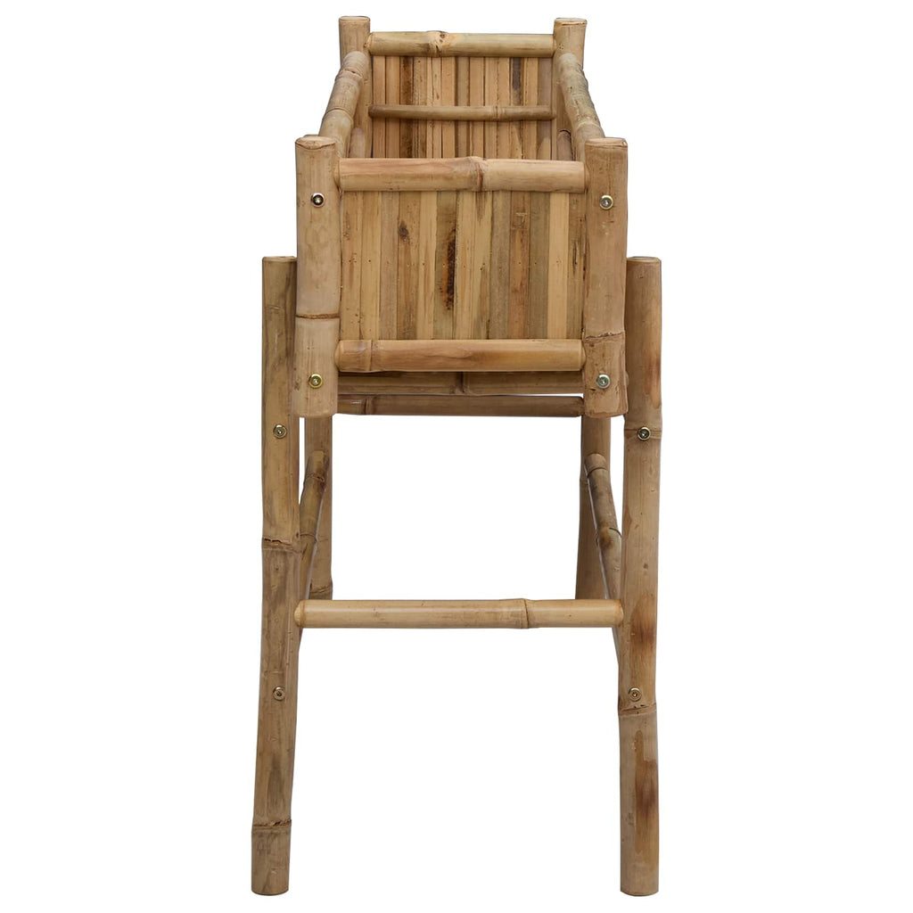 vidaXL Doniczka ogrodowa z uchwytem Naturalny 100 x 38 x 74 cm Bambus