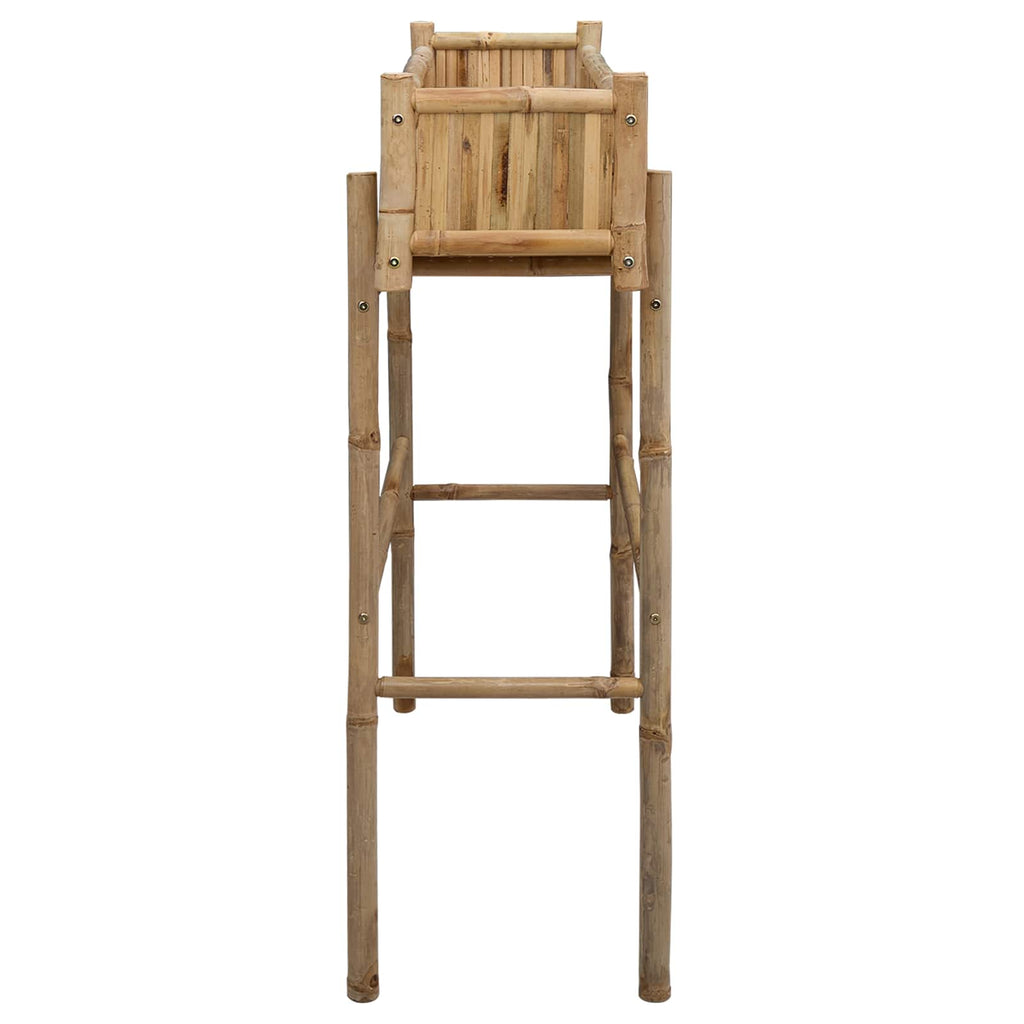 vidaXL Doniczka ogrodowa z uchwytem Naturalny 100 x 38 x 114 cm Bambus