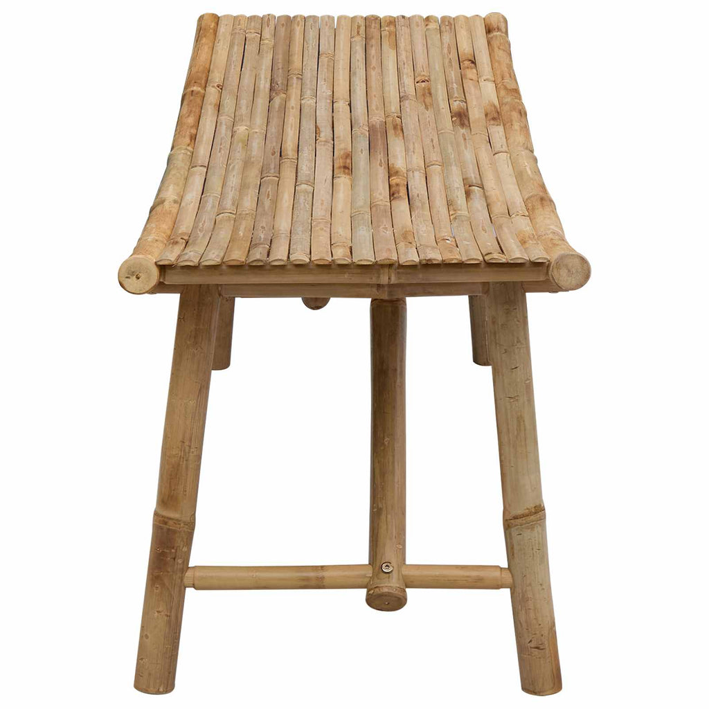 vidaXL Ławka ogrodowa Naturalny 110 x 45 x 50 cm Bambus