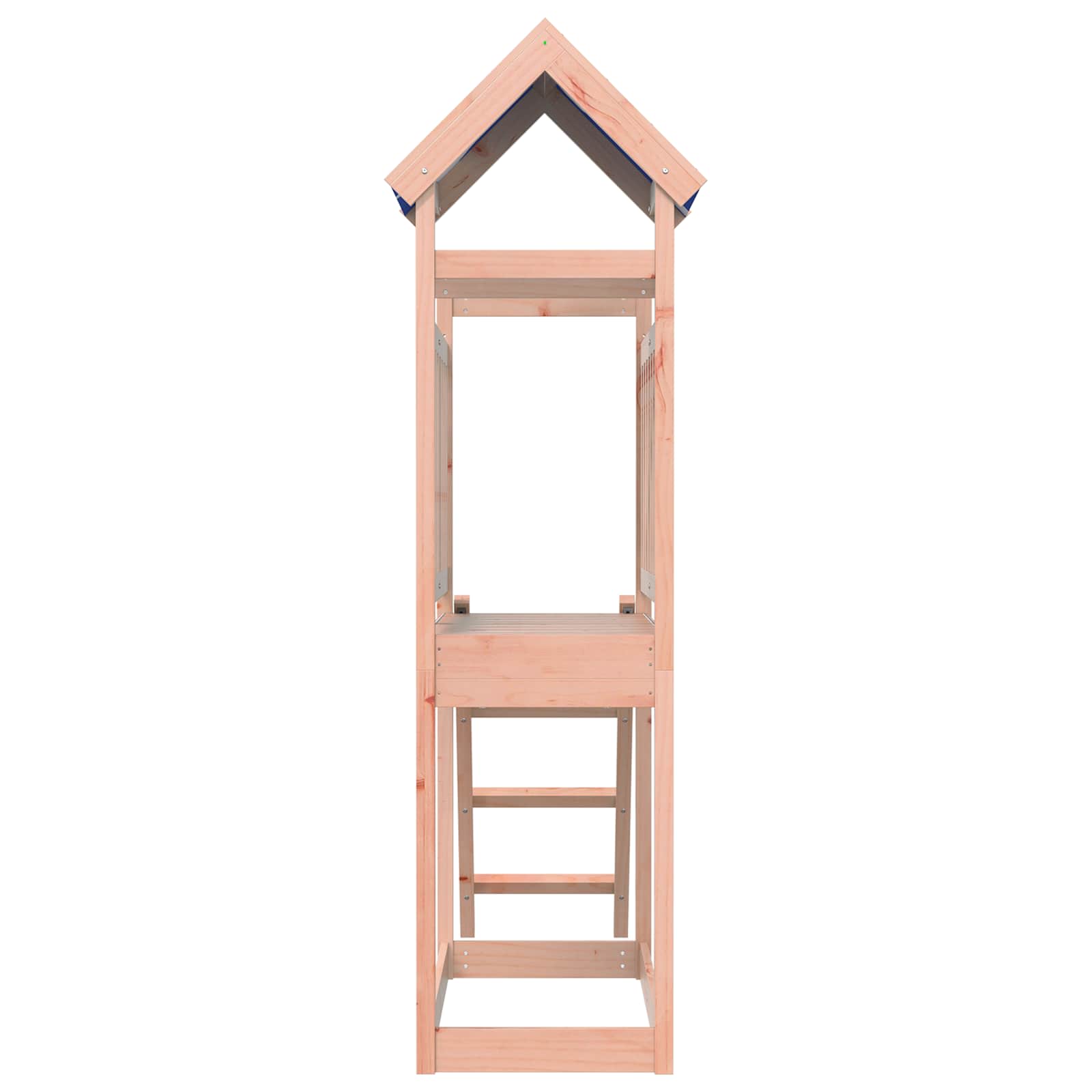 vidaXL Wieża zabaw Brązowy 52,5 x 110,5 x 215 cm Drewno Douglas lite