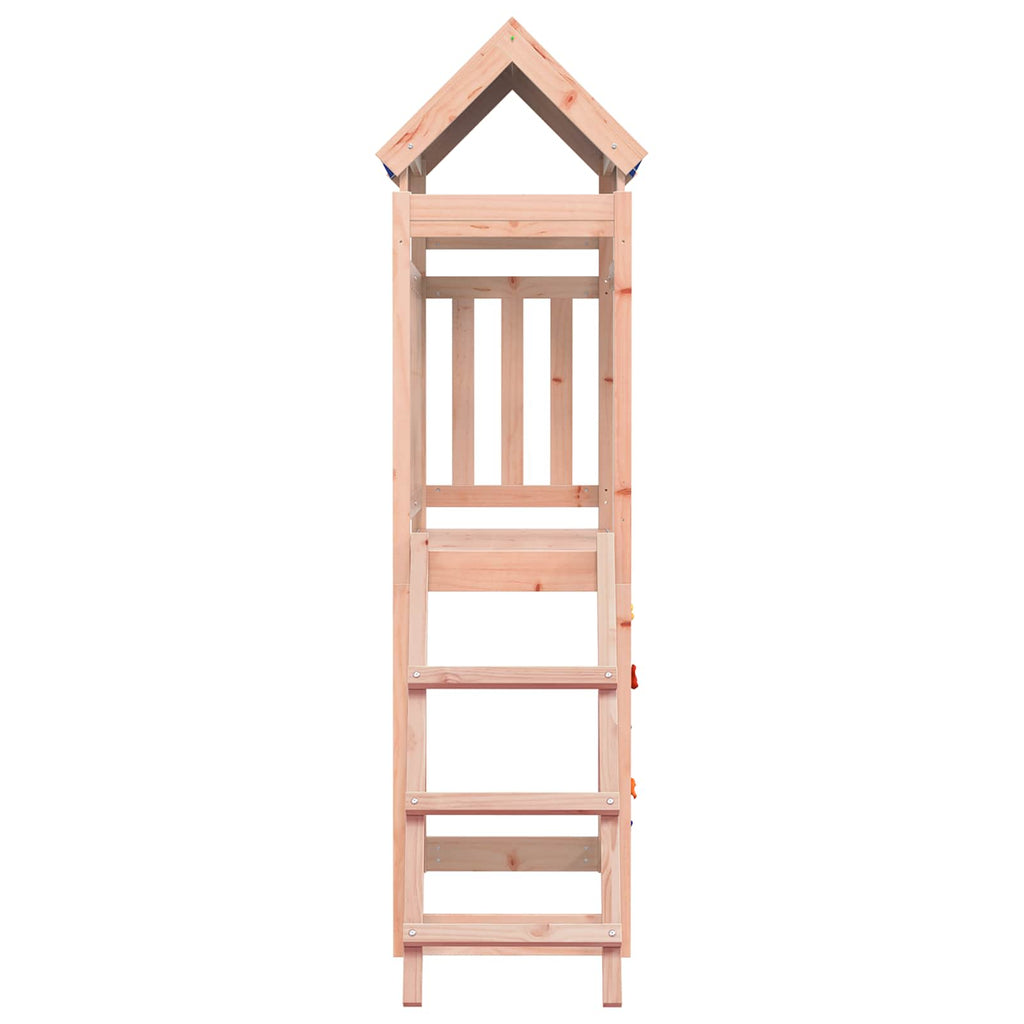 vidaXL Wieża zabaw Brązowy 110,5 x 52,5 x 215cm Drewno Douglas lite