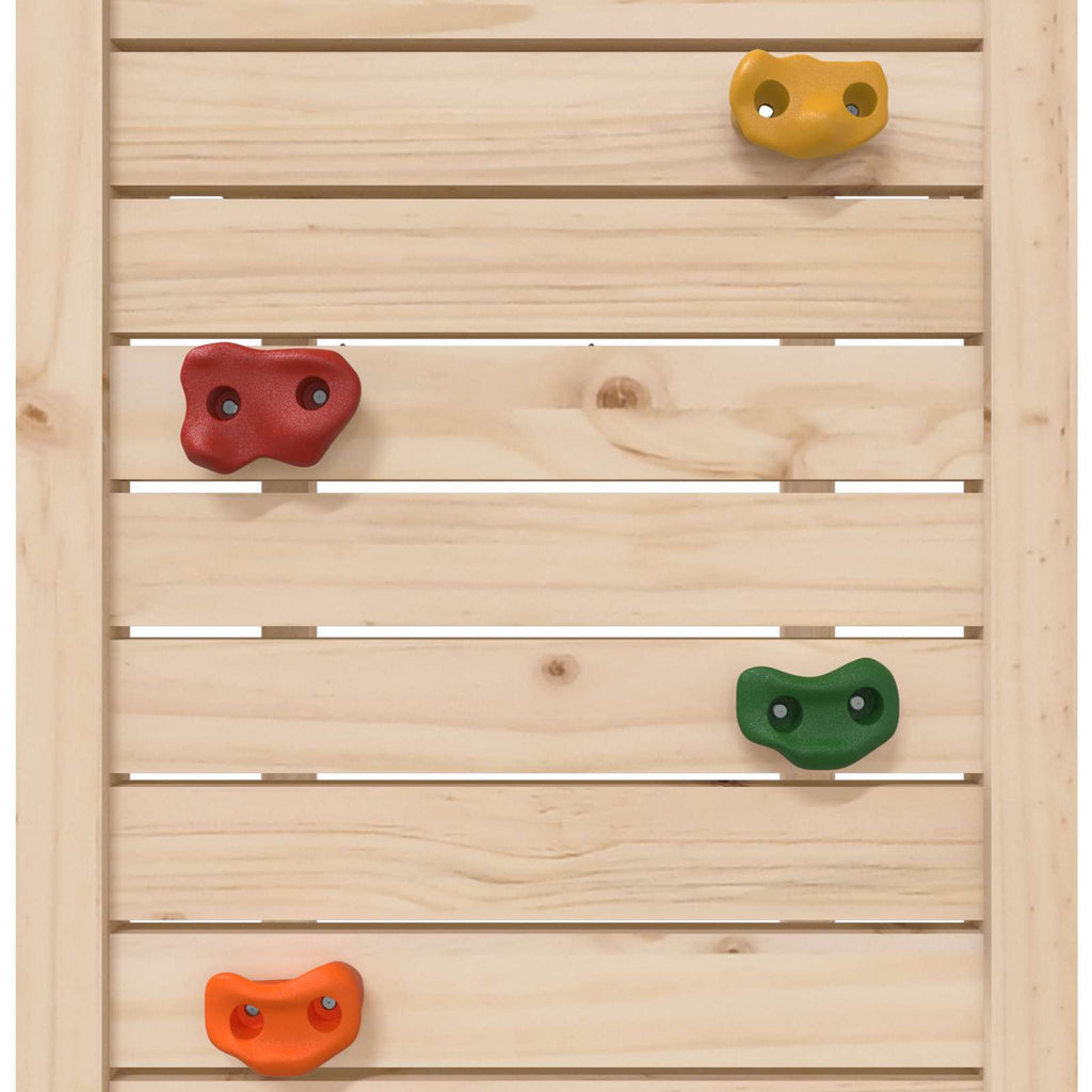 vidaXL Wieża zabaw Brązowy 53 x 110,5 x 214 cm Lite drewno sosnowe