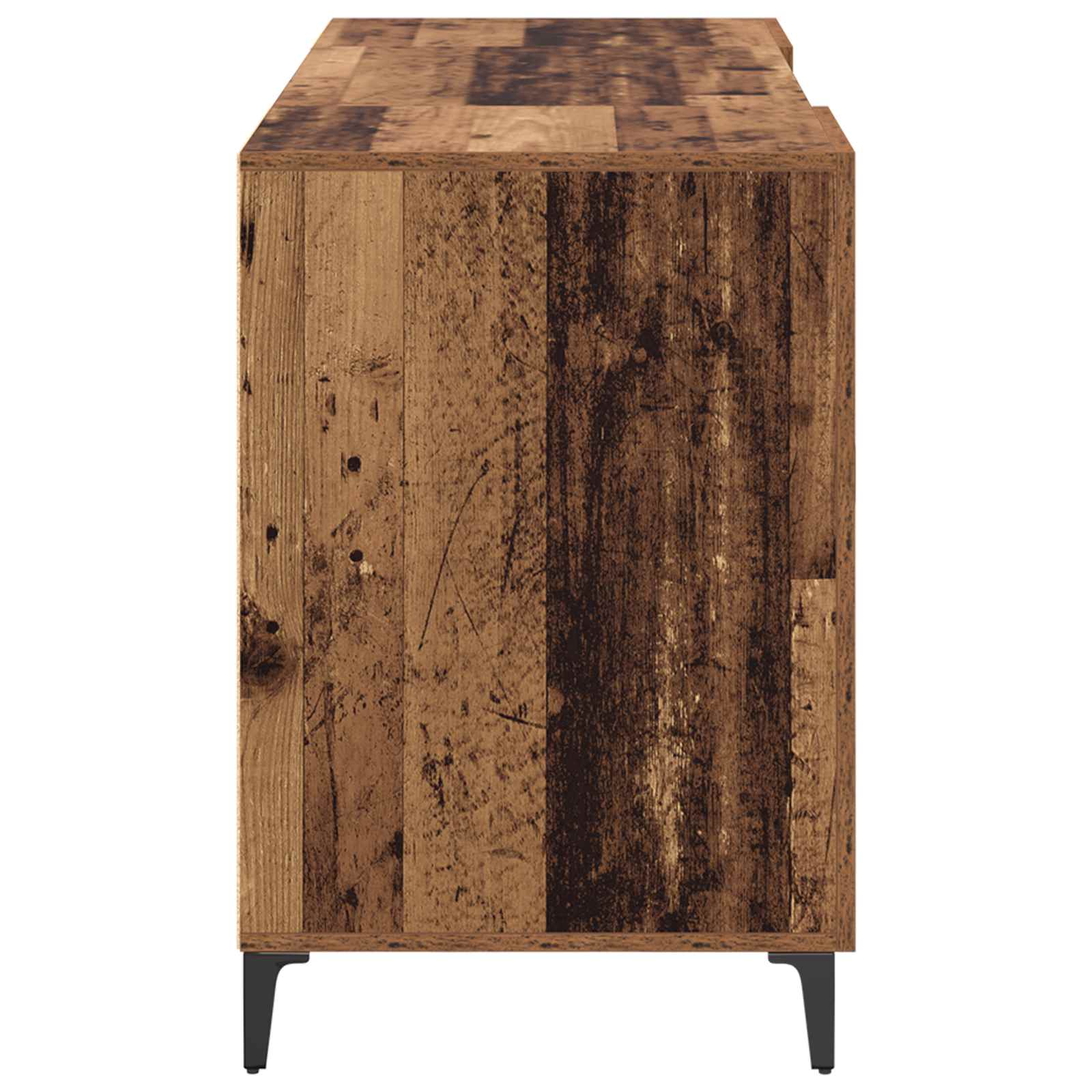 vidaXL Biurko Stare drewno 140 x 50 x 75 cm Materiał drewnopochodny