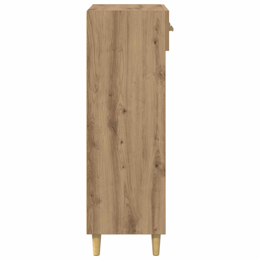 vidaXL Szafka na buty z szufladą Dąb rzemieślniczy 60 x 35 x 105 cm
