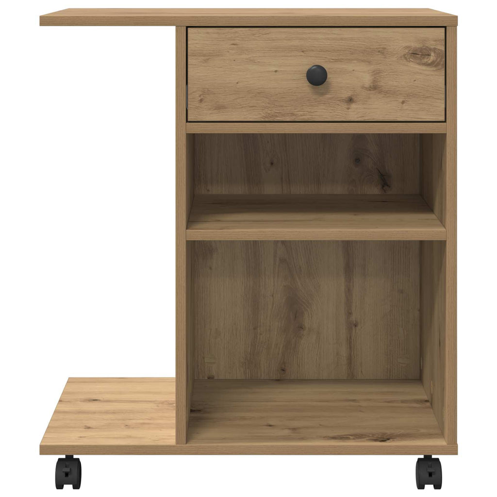 vidaXL Stojak na drukarkę Dąb rzemieślniczy 60 x 40 x 68.5 cm