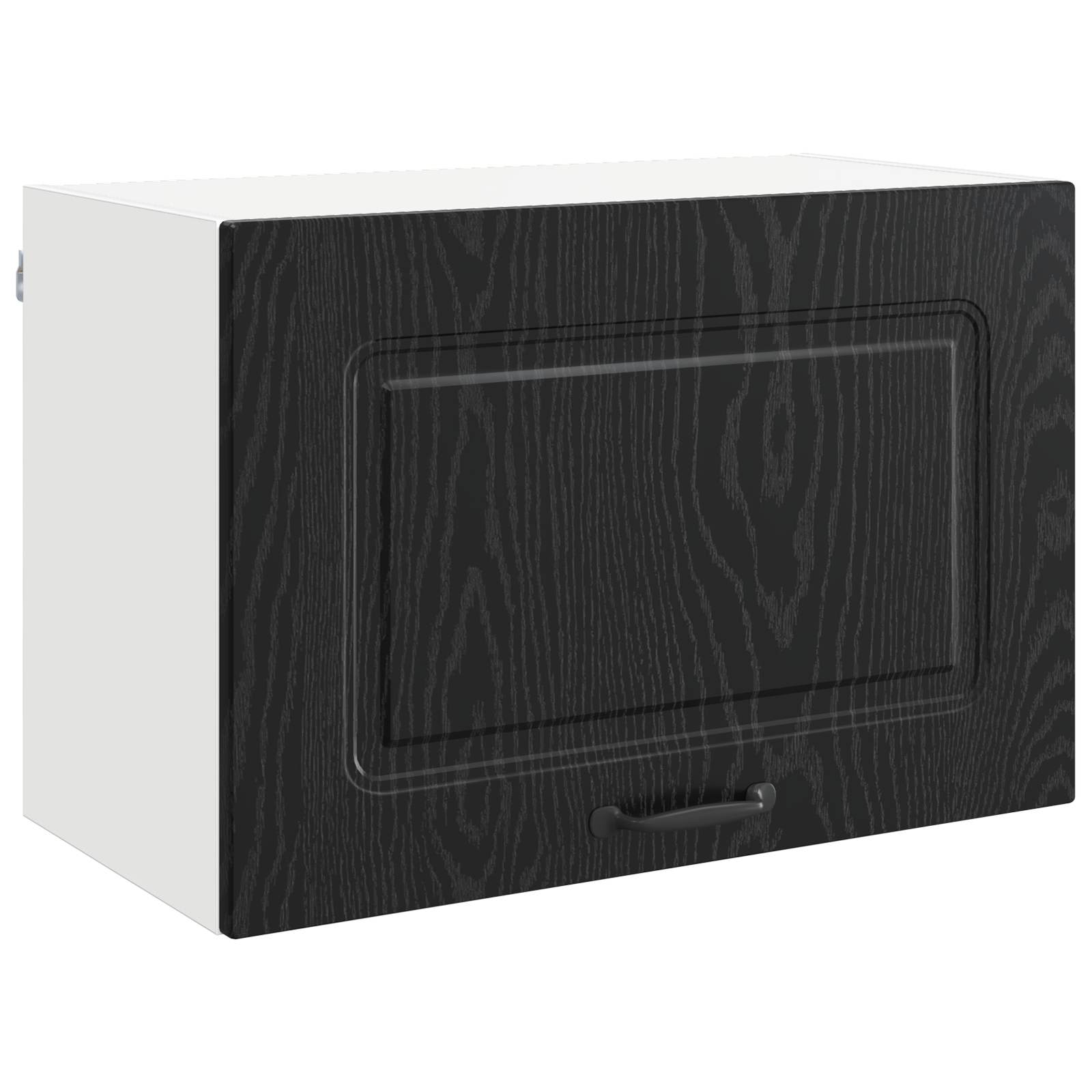 vidaXL Front do zmywarki Kalmar Czarny Dąb 60 x 31 x 40 cm