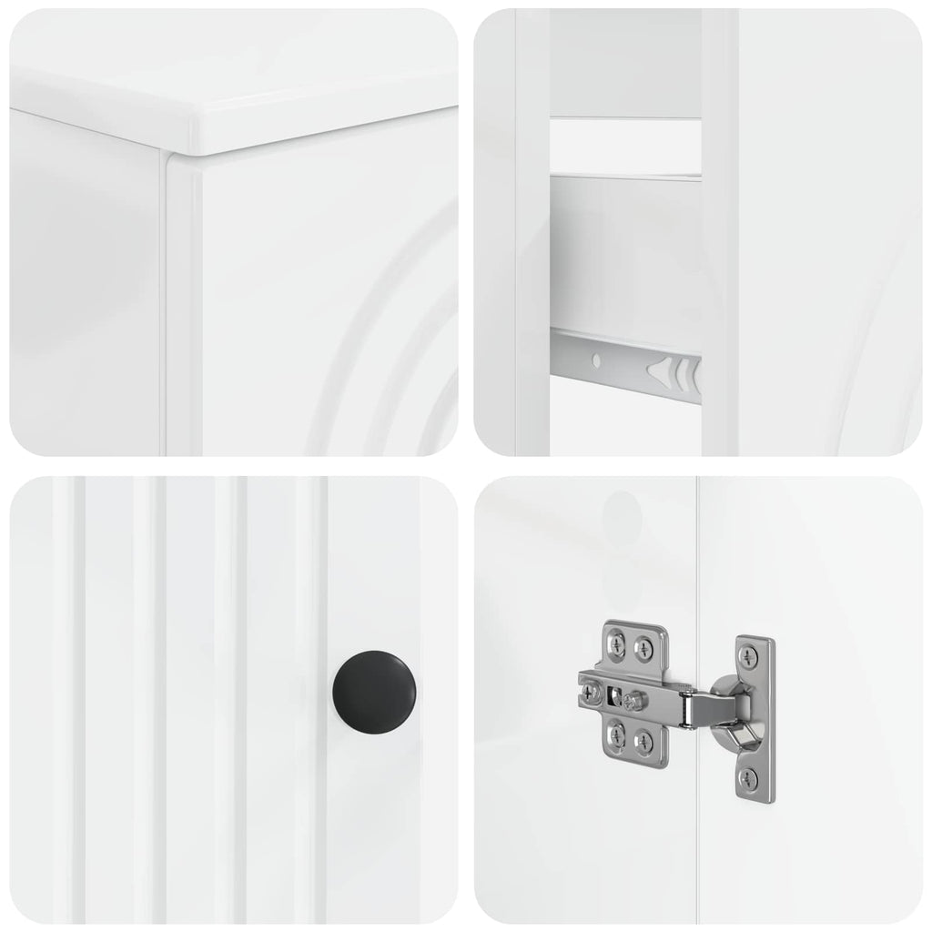 vidaXL Zestaw Szafek Łazienkowych 2 Częściowy ALKMAAR