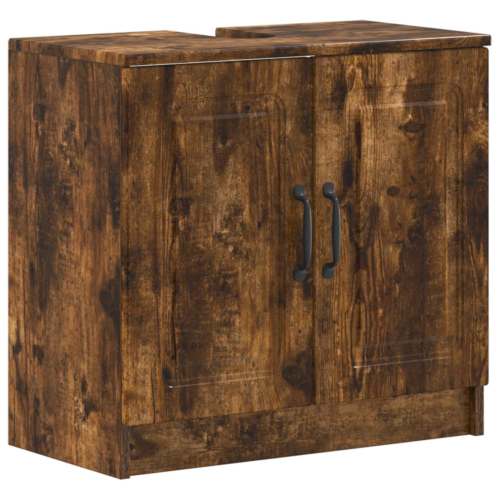 vidaXL Zestaw Szafek Łazienkowych 2 Częściowy UTRECHT Dąb wędzony