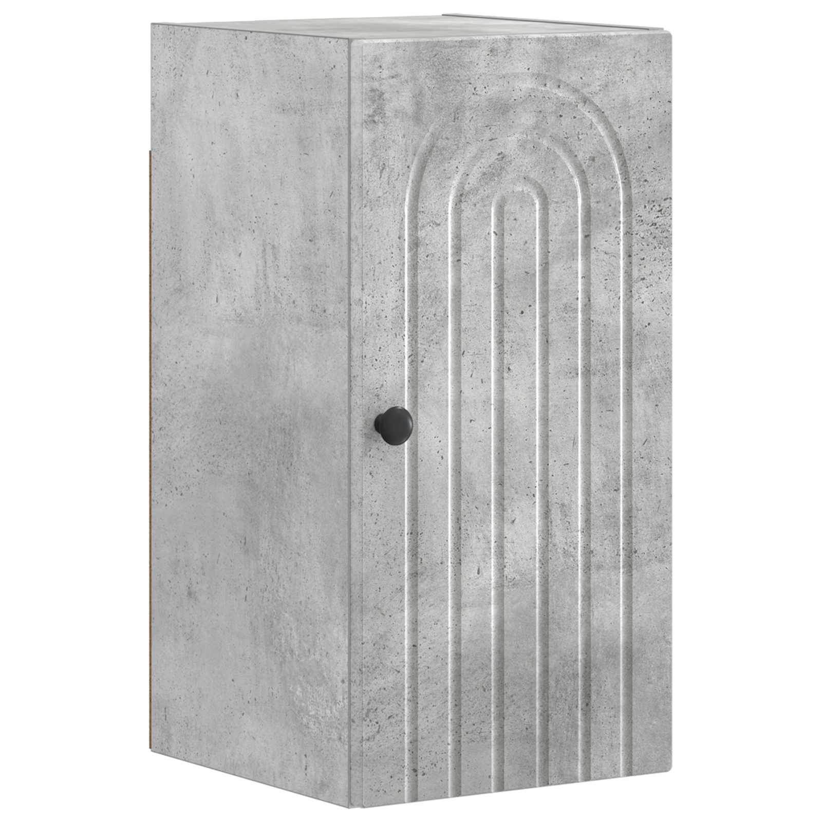 vidaXL Zestaw szafek łazienkowych 4 częściowy ALKMAAR Betonowy szary