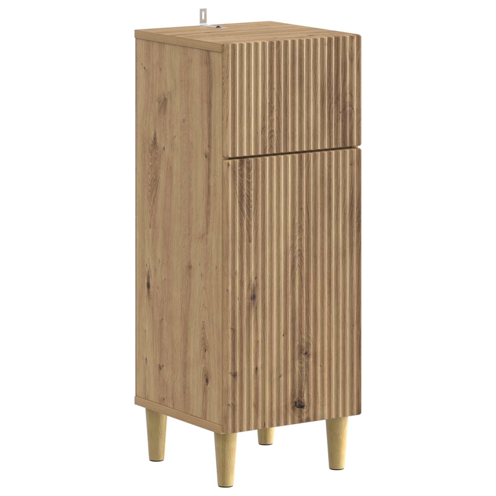 vidaXL Zestaw szafek łazienkowych 4 częściowy ARNHEM Dąb artisan