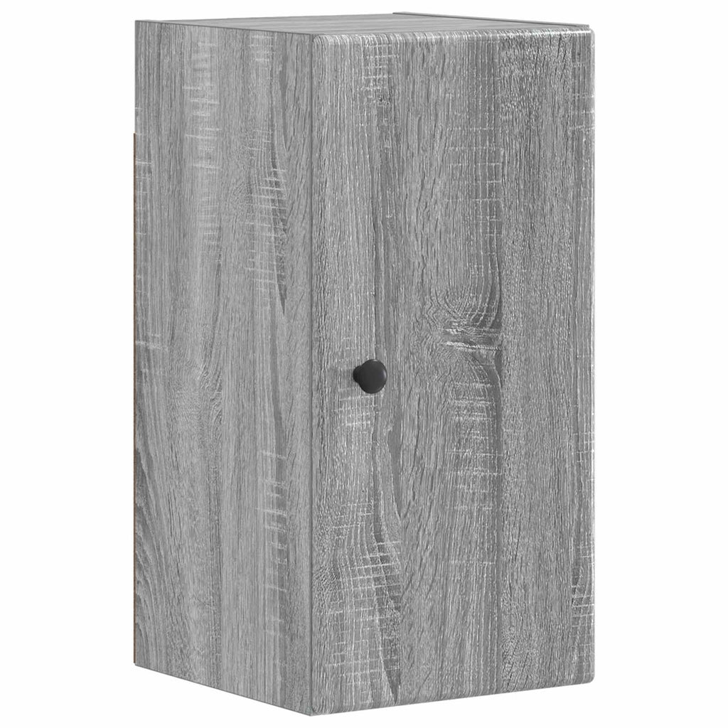 vidaXL Zestaw szafek łazienkowych 4 częściowy BREDA Szary Sonoma