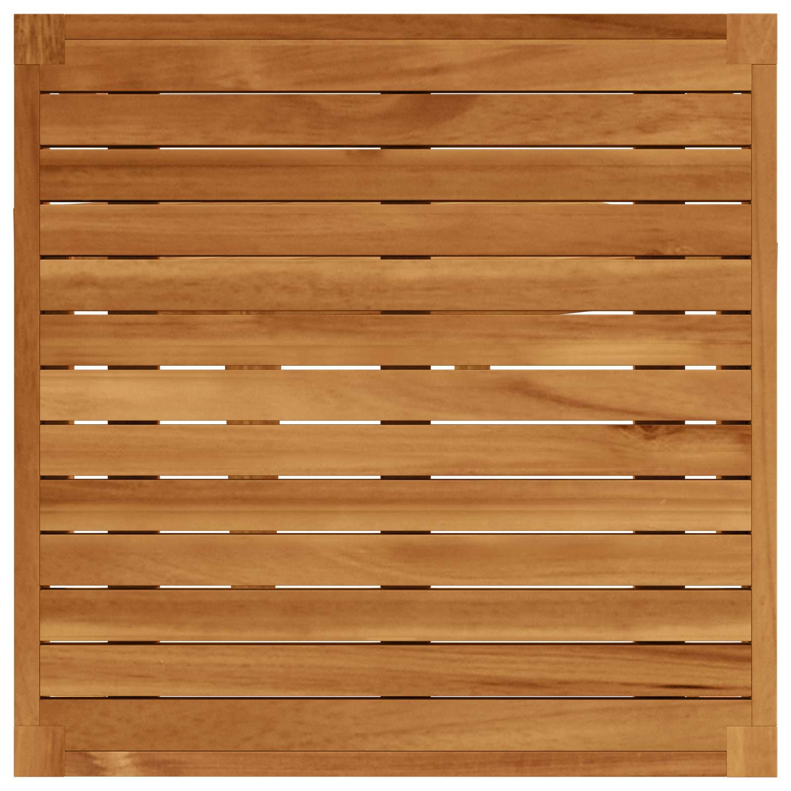 vidaXL 5 pcs Solidne drewno akacjowe i lina naturalny