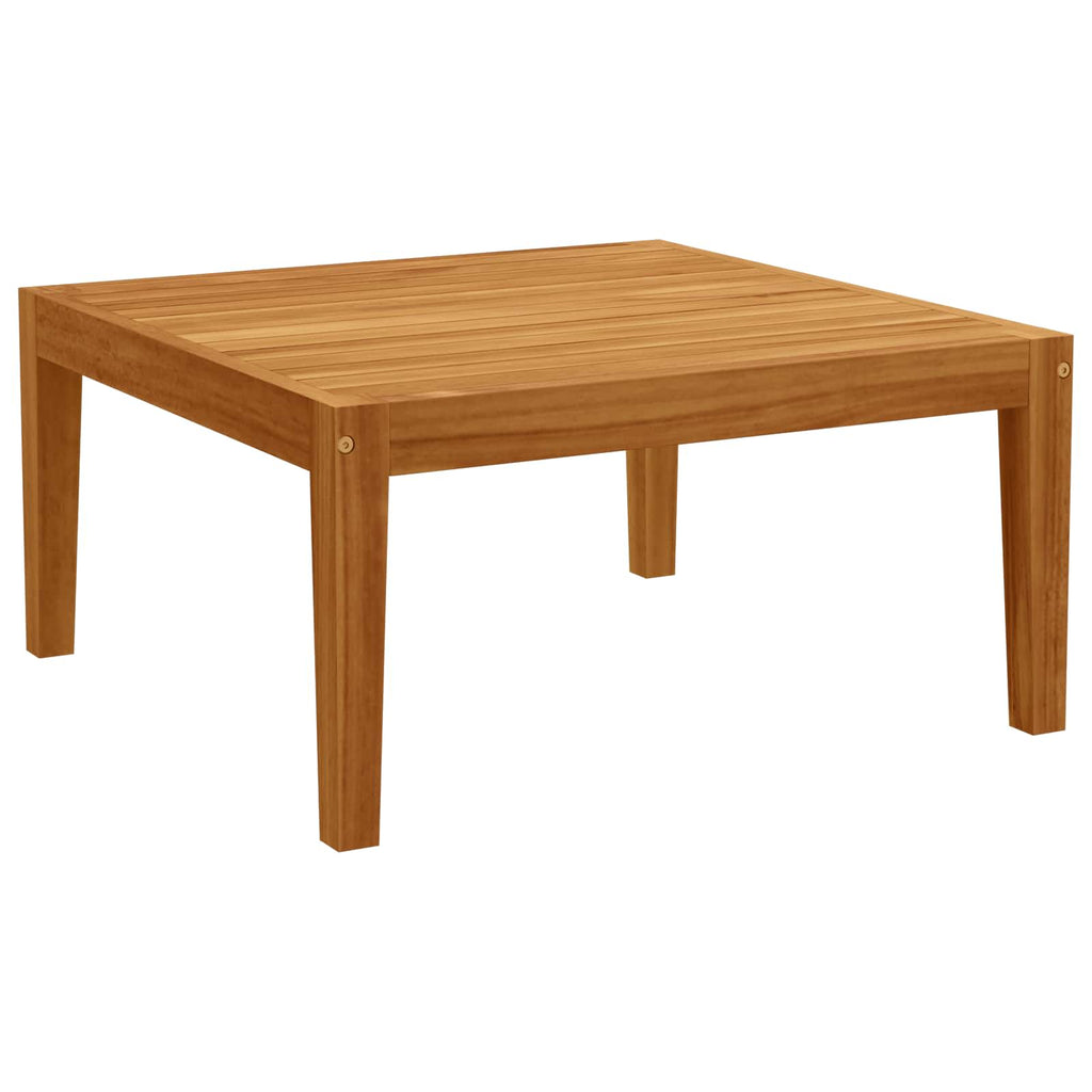 vidaXL 10 pcs Solidne drewno akacjowe i lina naturalny