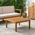 vidaXL stół Lite Drewno Akacji naturalny 60 x 60 x 30 cm