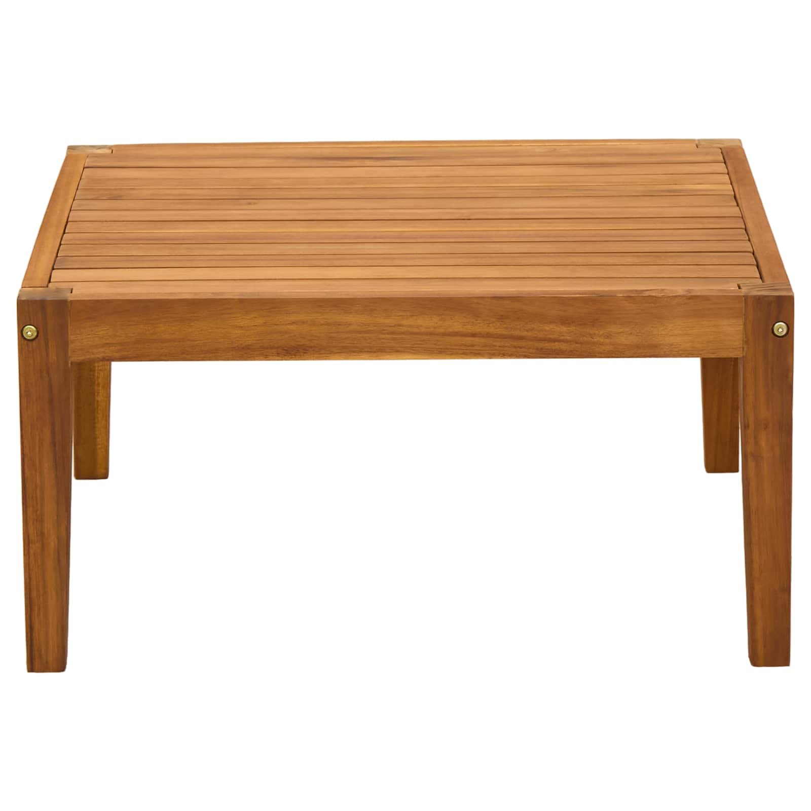 vidaXL stół Lite Drewno Akacji naturalny 60 x 60 x 30 cm