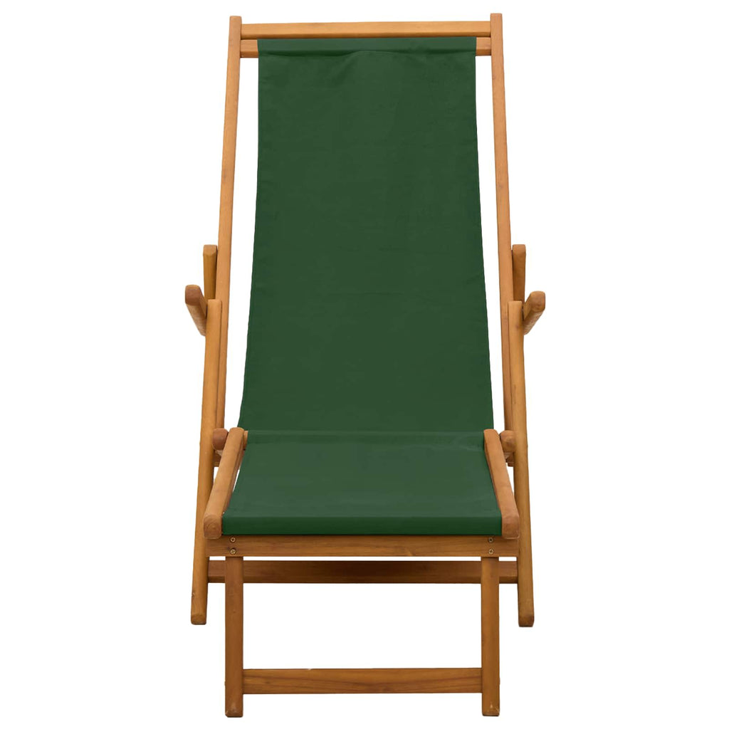 vidaXL Składany leżak 2 pcs 3 Pozycja Lite Drewno Eukaliptusowe