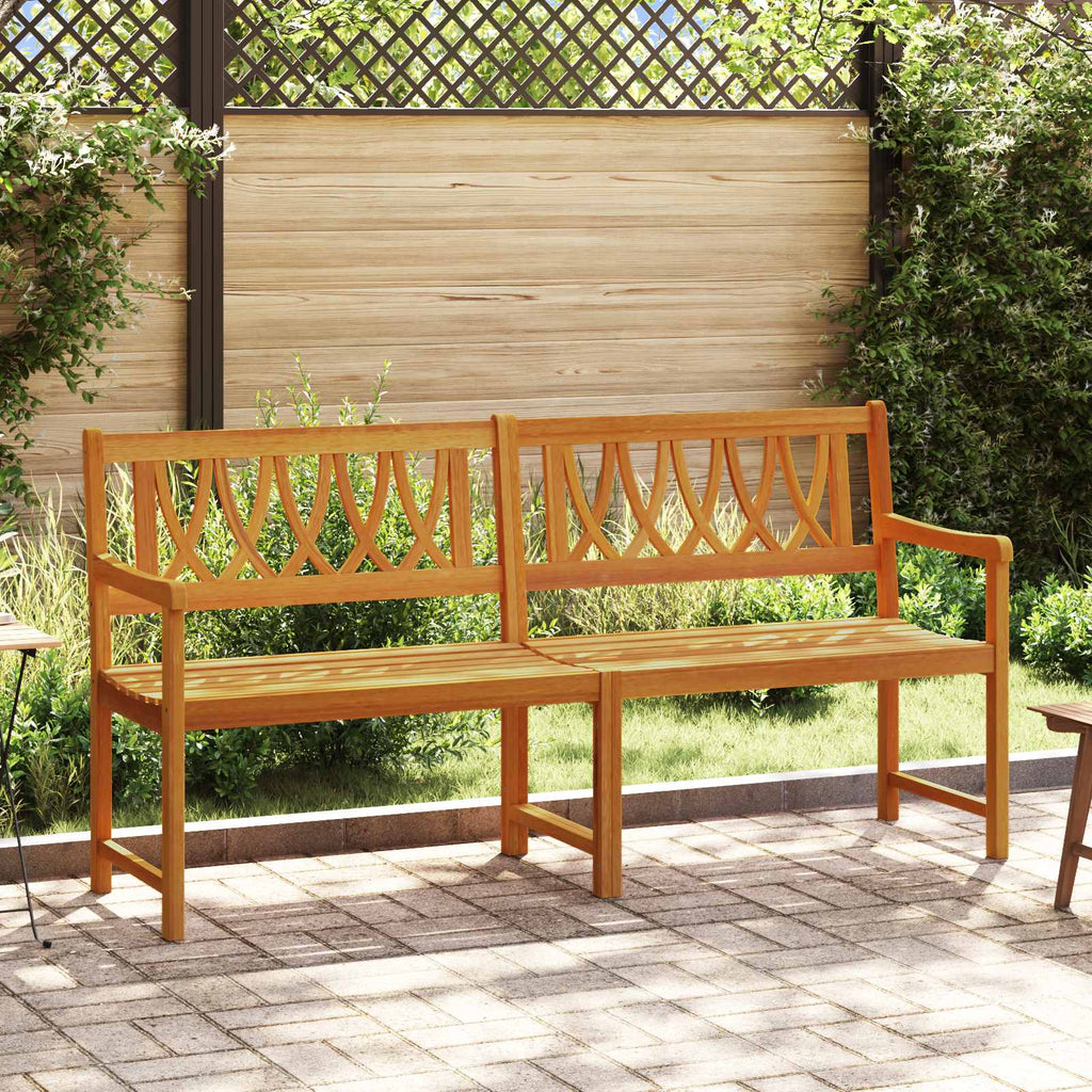 vidaXL Ławka ogrodowa naturalny 180 x 55,5 x 90 cm Lite Drewno Akacji