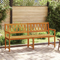 vidaXL Ławka ogrodowa naturalny 180 x 55,5 x 90 cm Lite Drewno Akacji
