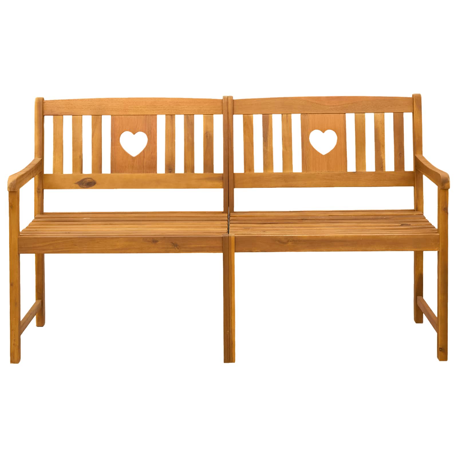 vidaXL Ławka ogrodowa naturalny 150 x 55,5 x 90 cm Lite Drewno Akacji