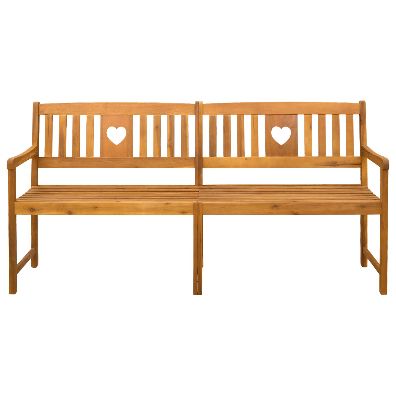 vidaXL Ławka ogrodowa naturalny 180 x 55,5 x 90 cm Lite Drewno Akacji
