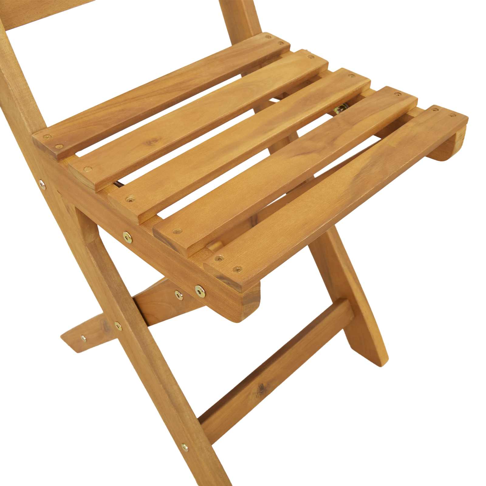 vidaXL Krzesła Bistro na Zewnątrz 4 pcs naturalny 40 x 42 x 85 cm