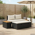 vidaXL Zestaw sof na zewnątrz 4 -Seater 4 pcs 55 x 30 x 39 cm