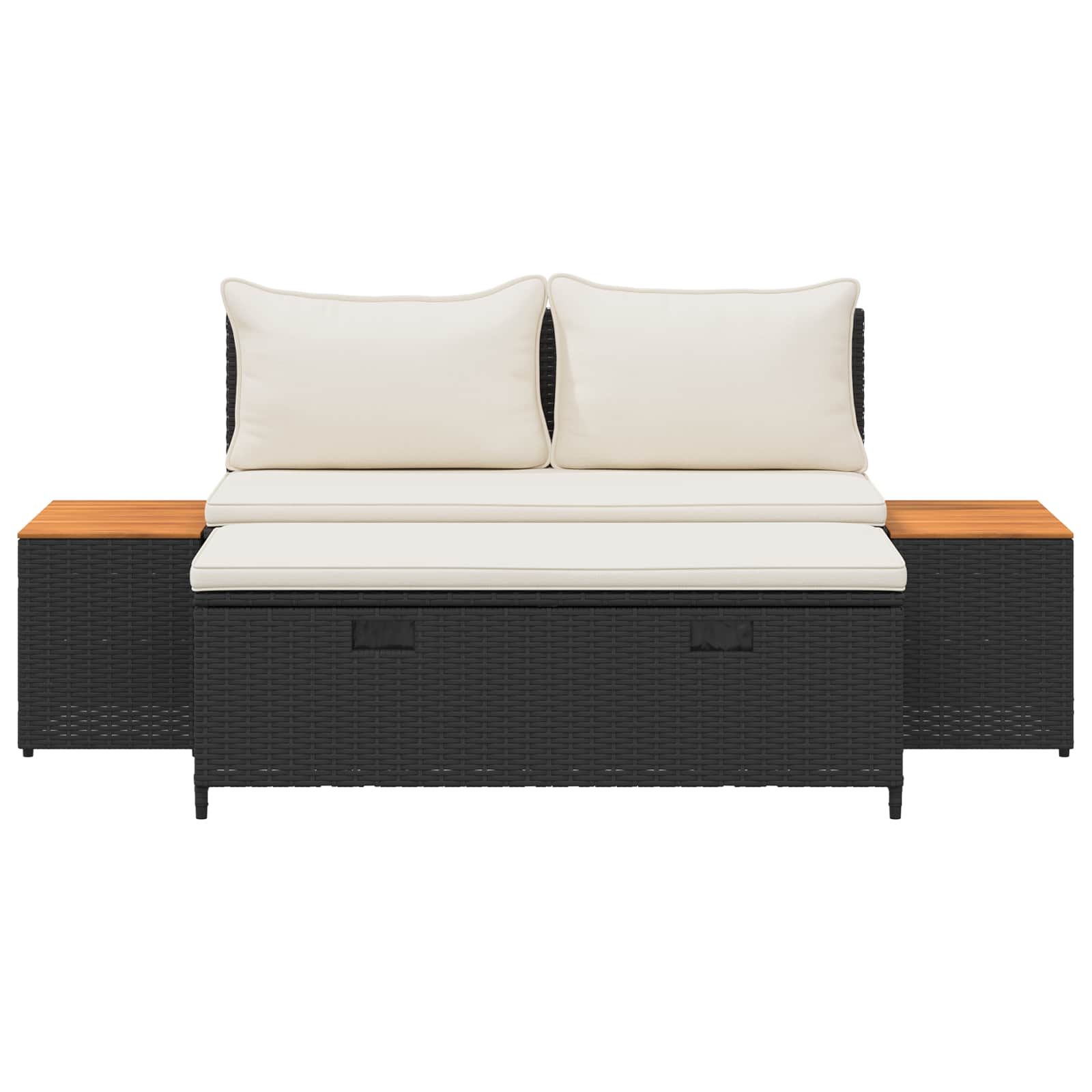 vidaXL Zestaw sof na zewnątrz 4 -Seater 4 pcs 55 x 30 x 39 cm