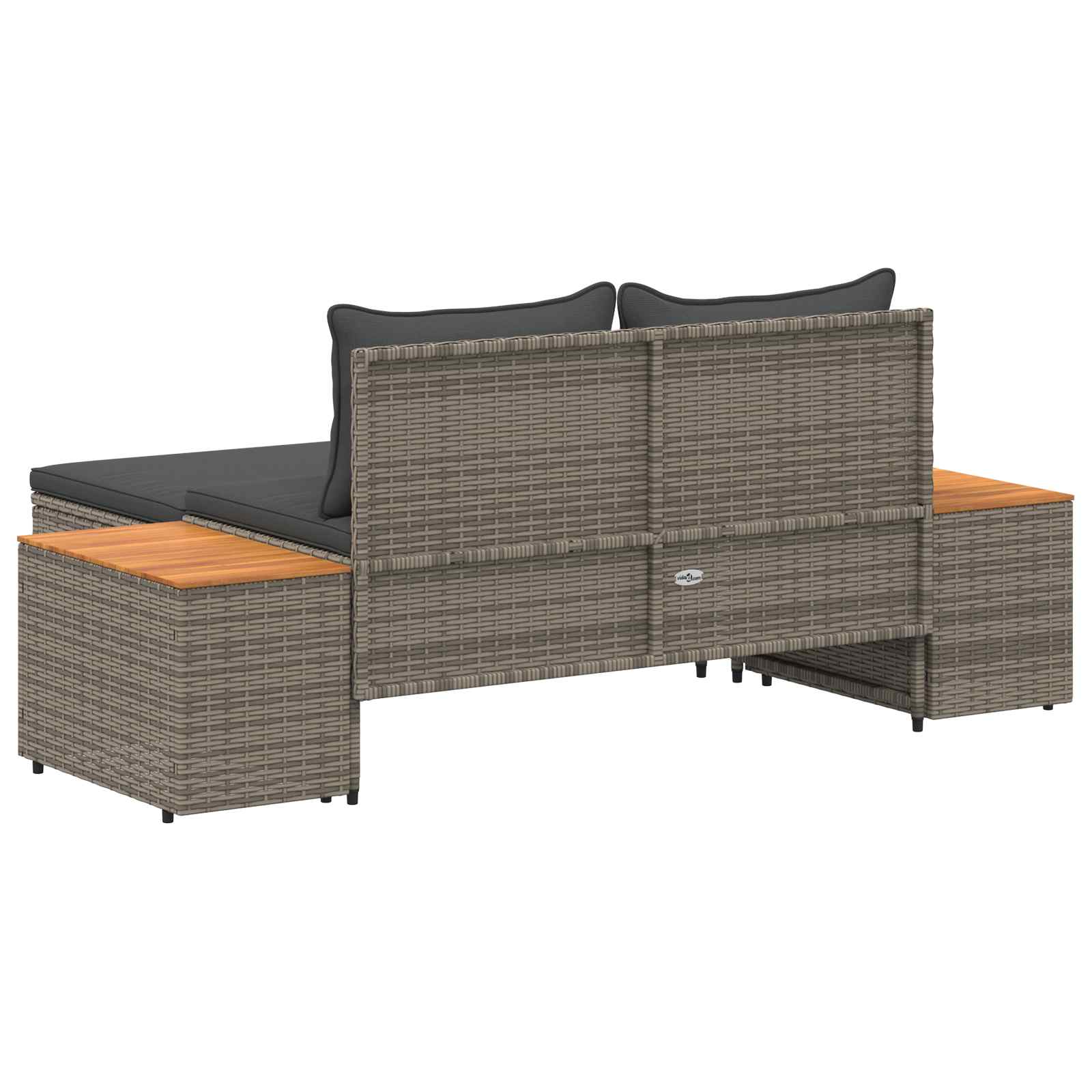 vidaXL Zestaw sof na zewnątrz 4 -Seater 4 pcs 55 x 30 x 39 cm