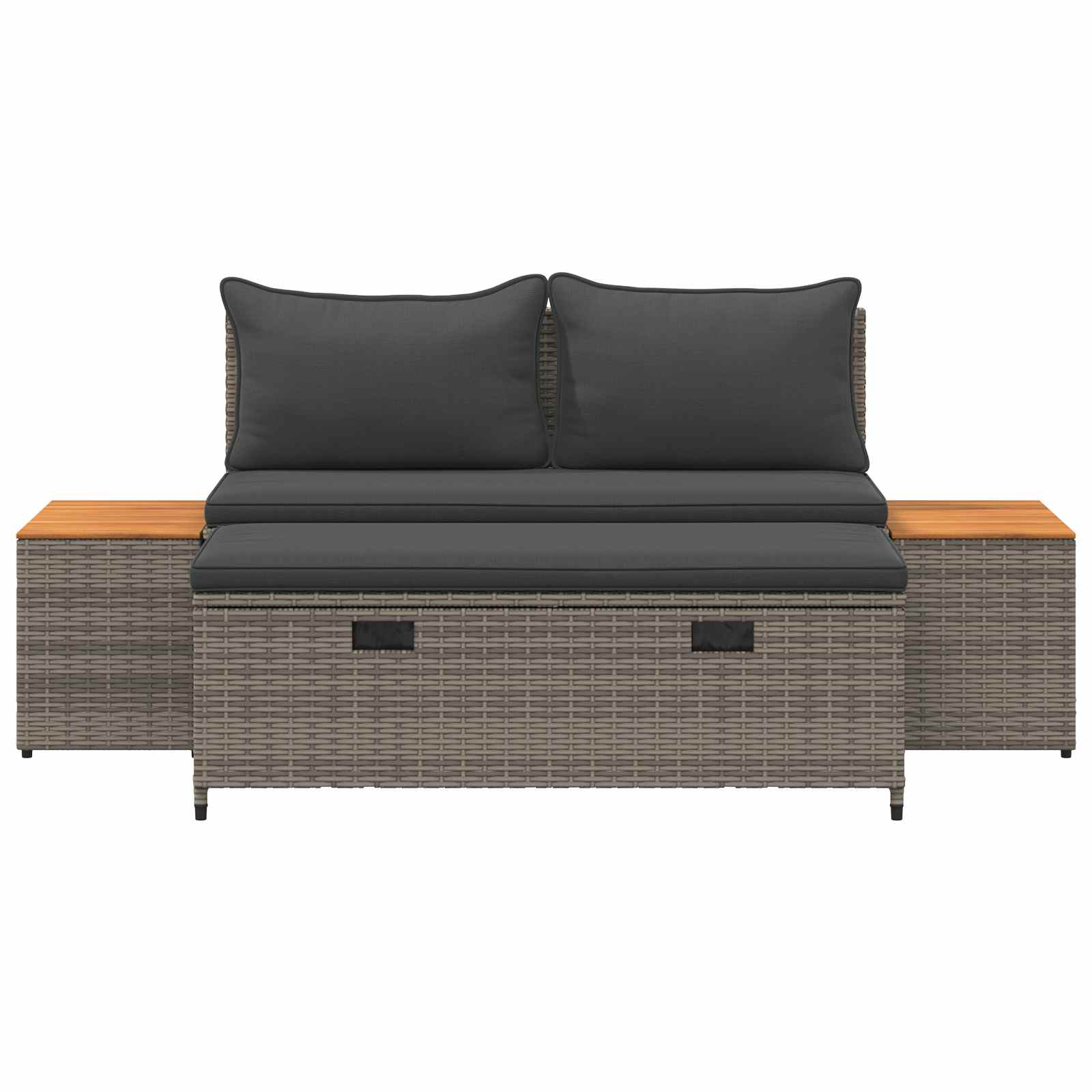 vidaXL Zestaw sof na zewnątrz 4 -Seater 4 pcs 55 x 30 x 39 cm